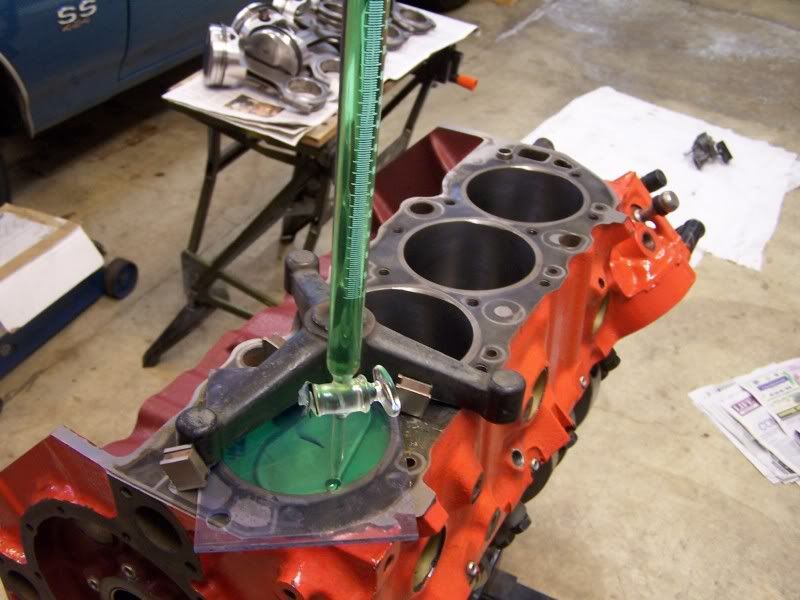 How can I measure actual piston dome size? Team Chevelle